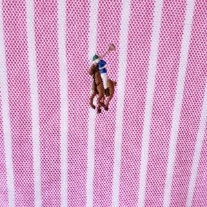 Vintage old horse ralph pink XL oxford